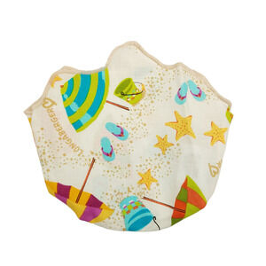 Longaberger Fabric Liner Collectors Club Small Pail 23984 Spring Break New